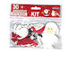 Abțibilduri Spumoase Global Gift Smoothy Christmas Set 30 Bucăți 15x8cm 290010