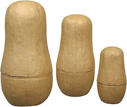 Papier Babuška Ökologische Sets 3 Stück 7165500 Rayher