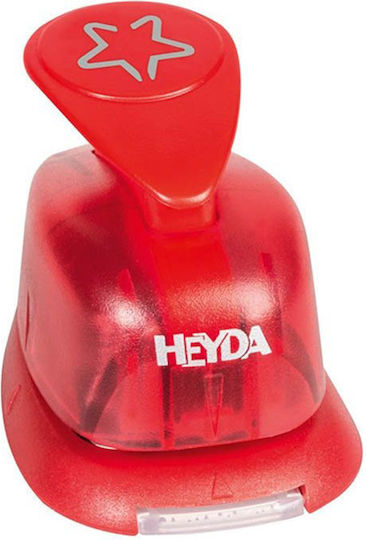 Пробивач Mini Heyda Звезда Контур 1,7см Червен 20-36 874 31