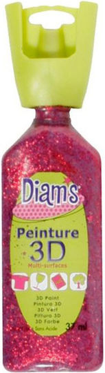Diam S 3d 37ml Pailletee Rouge Di40955