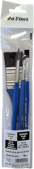 Da Vinci Forte Basic 4er Set Kunstpinsel 393-6 394-4 5074-30
