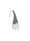 Hanging Ornament Multicolour Fabric 5x19cm Various Colors