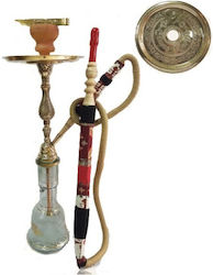 Elmas Nargile Ναργιλές Μονός Χρυσός 76cm Elmas Nargile Ναργιλές Μονός Χρυσός 76cm