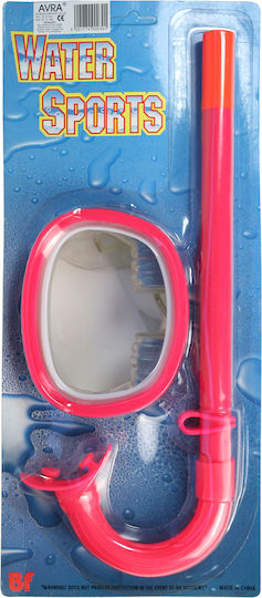Avra Toys Pink Diving Mask with Snorkel