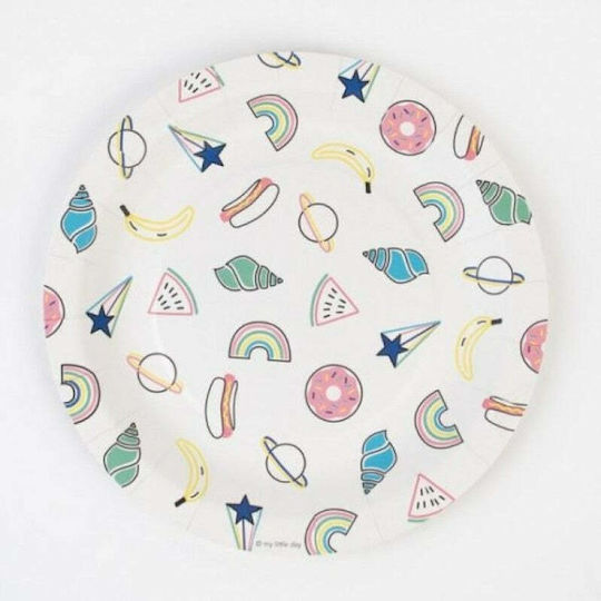 Party Plate 8 Pieces 23cm My Little Day