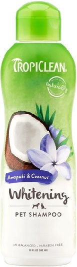 Tropiclean Awapuhi & Coconut Dog Shampoo White Coat Whitening 592ml