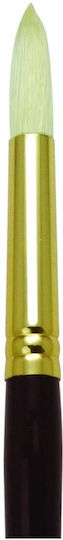 Royal Supreme Oil Acrylic Art Brush Natural Hair Round 12
