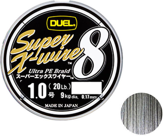 Duel Super X-Wire 8 150м Сребърен Pe-2-0