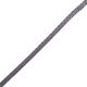 Lace Knitted Dark Gray 0.8cm Meter