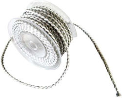 Baumwollene Schnürsenkel Flechtmuster 8mm x 20m...