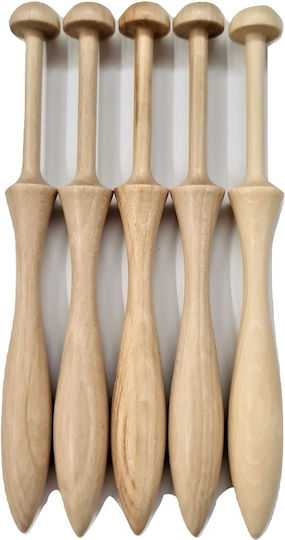 Strickzubehör Holzstäbchen Spitze Laise Koppaneli 11cm Packung 5Stück