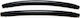 Black Latex Rubber Bands 17.5mm 16cm Pair Xifias