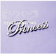 Dekorative Chipboard Princess 3x9 cm