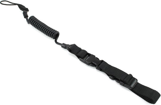 Universal Tactical Elastic Gun Safety Cord Sling Oem – Black