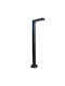 Inlight Inlight Outdoor Floor Lamp Small Post 6W with Warm White Light Black