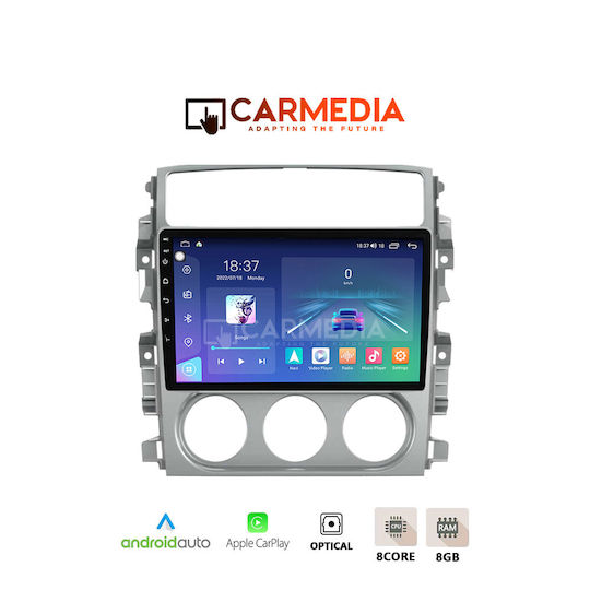 Carmedia Ηχοσύστημα Αυτοκινήτου για Suzuki Liana 2001-2007 (Bluetooth/USB/WiFi/GPS/Apple-Carplay/Android-Auto) με Οθόνη Αφής 9"