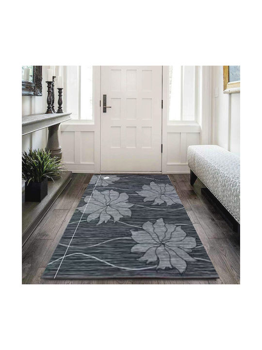 SpitiBazaar Anti-slip Rug Rectangular Summer Gray