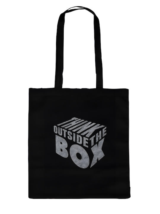 Cotton Canvas Shopping Bag 100% Pegasus Company Think Outside Box Print