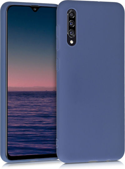 KWmobile Back Cover Σιλικόνης Μπλε (Galaxy A30s)