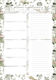 Magnetic Weekly Fridge Planner 40x56cm