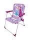 Chair Frozen with Armrests Purple
