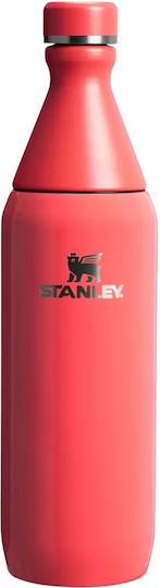 Stanley The All Day Slim Бутилка Термос Неръждаема стомана Без BPA 600мл Оранжев