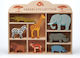 Tender Leaf Shelf 8 Wooden Jungle Animals
