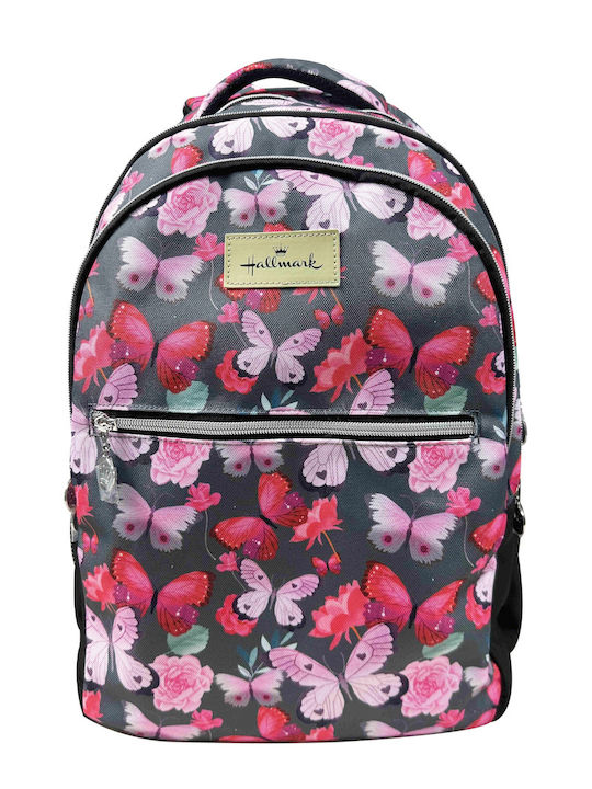 Σακίδιο Πλάτης 3πλο 333-38031 Butterfly Hallmark