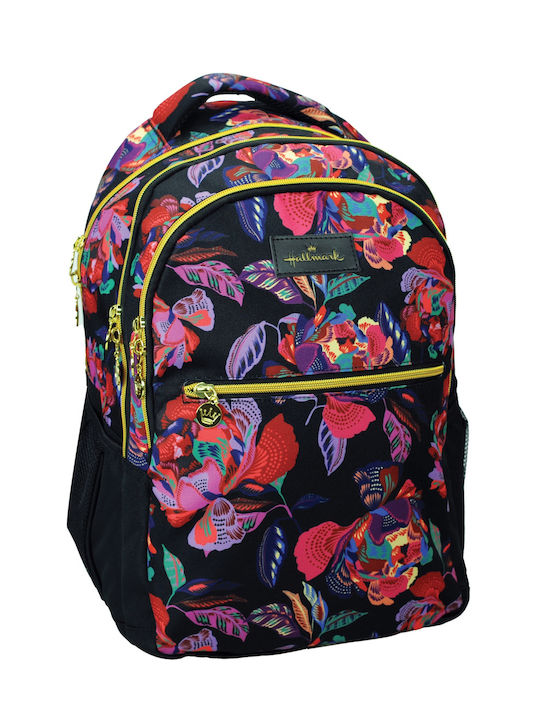 3-Compartment Backpack 333-33031 Flowers Hallmark