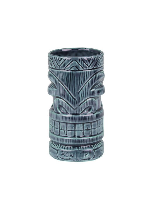 Ποτήρι Cocktail Tiki Feggrini 550ml Puka Μπλε