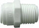 Ρακόρ In-line Quick-3/8" Npt-1/2" Αρσενικό