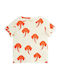 Παιδικο T-shirt Elephants Aop Ss Tee 2222012011 Offwhite