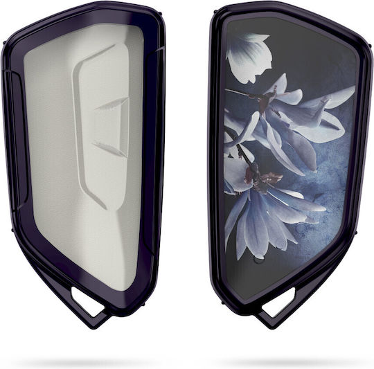 Husă Cheie Auto VW Skoda Seat 3 Butoane Kwmobile Silicon Multicolor 55672.01