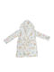 Bonito Kids' Robe Winter Fleece White Lovely Unicorn