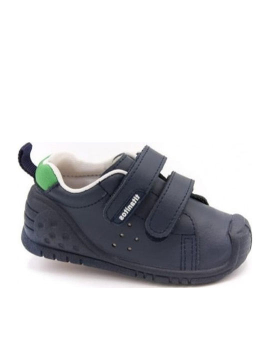 Titanitos X680 Παιδικά Sneakers με Σκρατς Navy ...