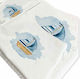 Bonjour Bebe Set Botez - Olane Alb-albastru