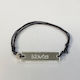 Kymi Christening Charm Bracelet Brown 1 Piece Nonos-Asimi-Plexi-Brown-Rope