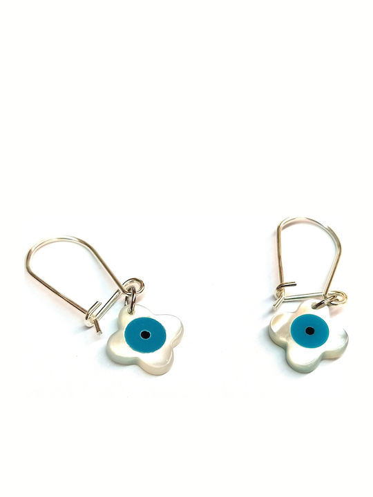 Amalfi Accessories Kinder Ohrringe Anhänger mit Steinen aus Silber