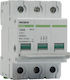Noark 3-Poles Changeover Panel Push Button Changeover Switch 230V 100A