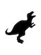 Μαυροπίνακας Επιτοίχιος Securit Δεινόσαυρος Fb-dino