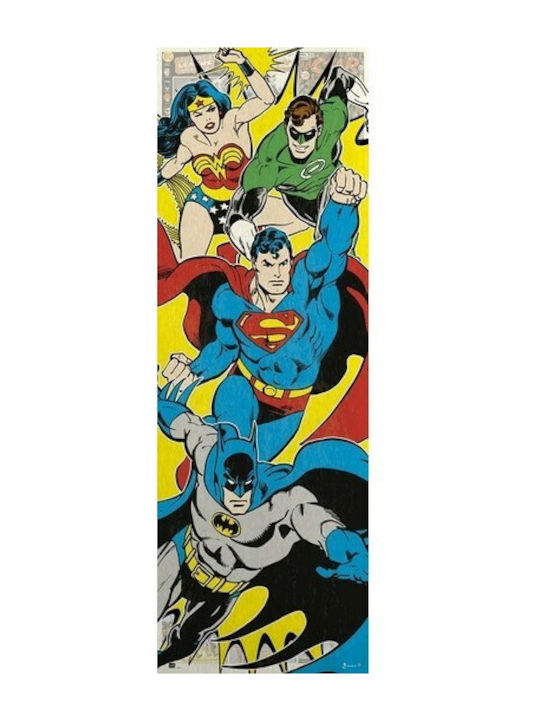 Αφίσα Πόρτας Heroes Comics Originals Dc 53 X 158 Cm