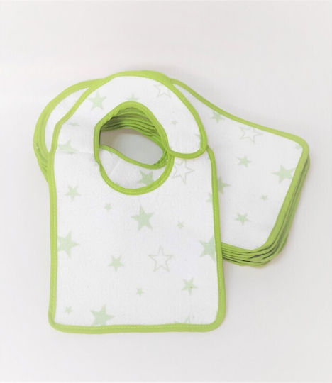 Beau Bebe Babici pentru bebeluși Tip de închidere cu velcro Culoare Full Face Verde cu stea Pvc