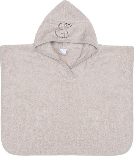 Πόντσο Παιδικό Towel-beige
