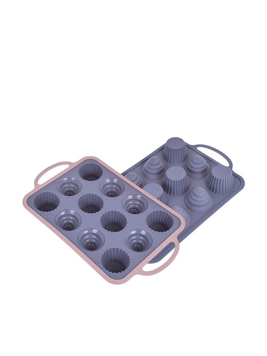 Brunbeste Backform Törtchen/Muffins Silikon 12 Plätze 1cm