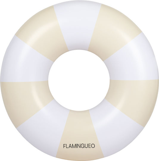Flamingueo Inflatable for the Sea Donut 2 Persons Beige 110cm.