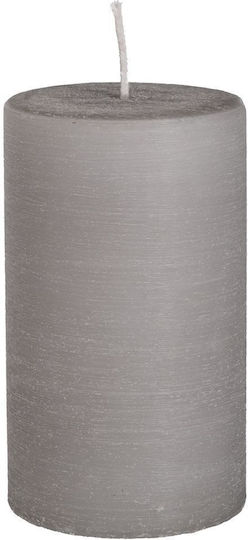 Graue Helle Aromatische Kerze White Musk 7x12cm