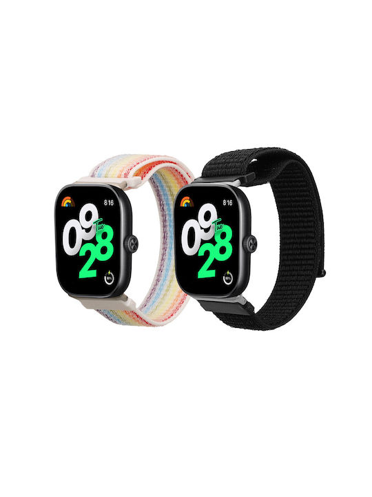 KWmobile Curea Tesatura Negru (Huawei Band 4)