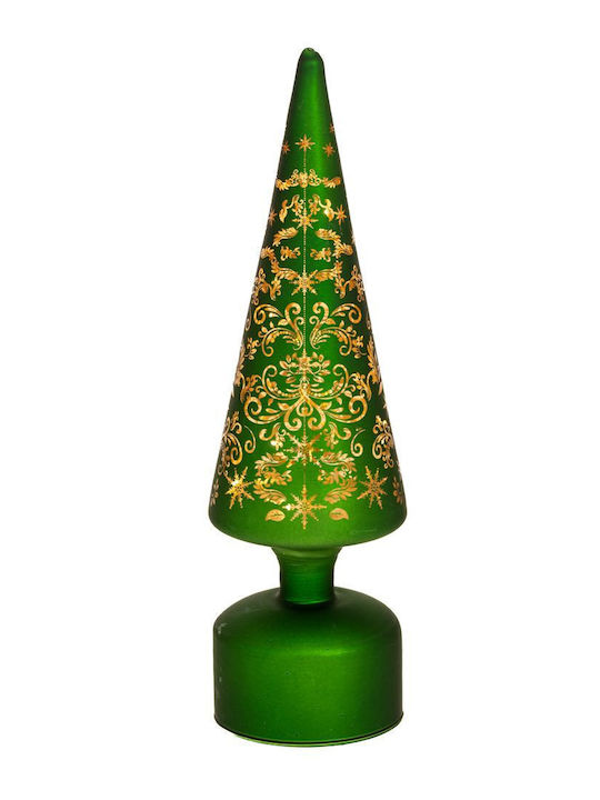 Beleuchtet Weihnachtsdekoration Baum 31cm Batterie Grün