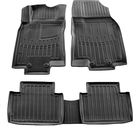 Umbrella Set Covorașe Față și Spate 2buc din Furtun pentru Renault Koleos 2016 Negre