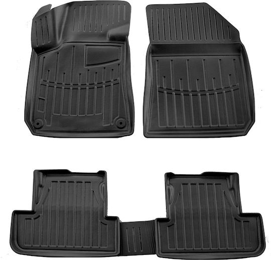 Umbrella Set Covorașe Față și Spate 2buc din Furtun pentru Peugeot 308 2013-2021 Negre